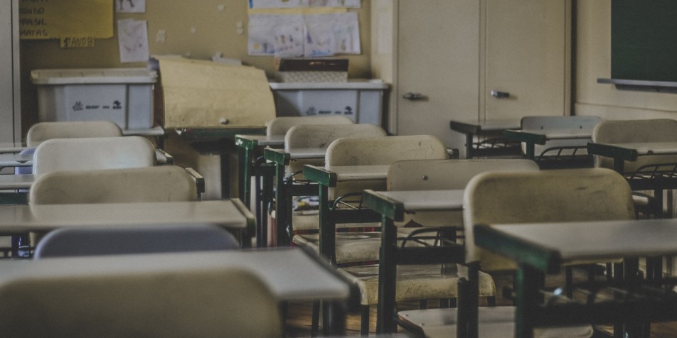 empty classroom