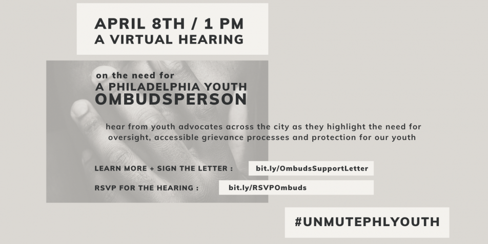 flyer for the hearing