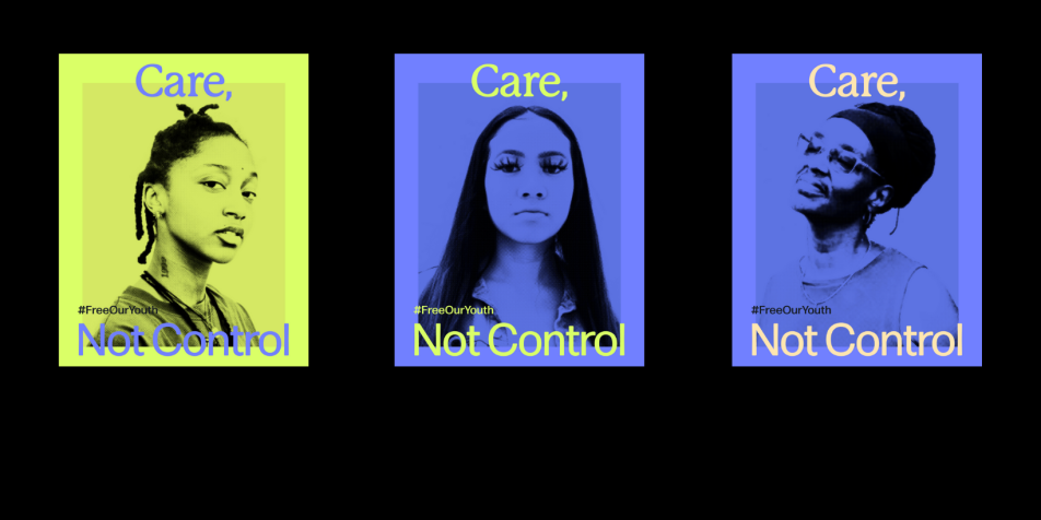 care, not control billboard