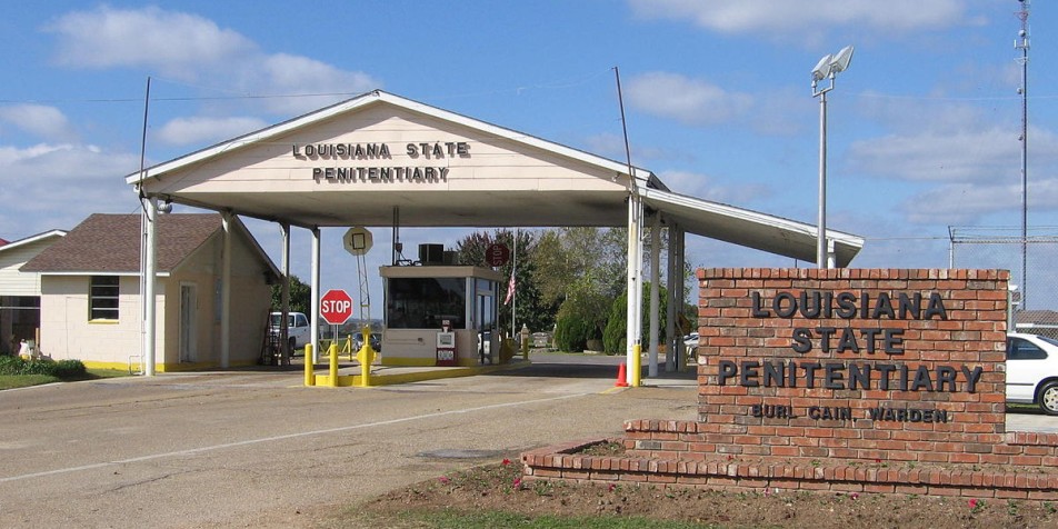 Entrance to Angola Prison Complex