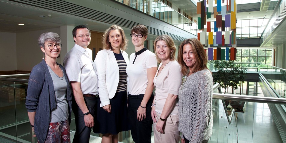 Ursula Kilkelly and Marsha Levick with students at conference on Children and the Law.